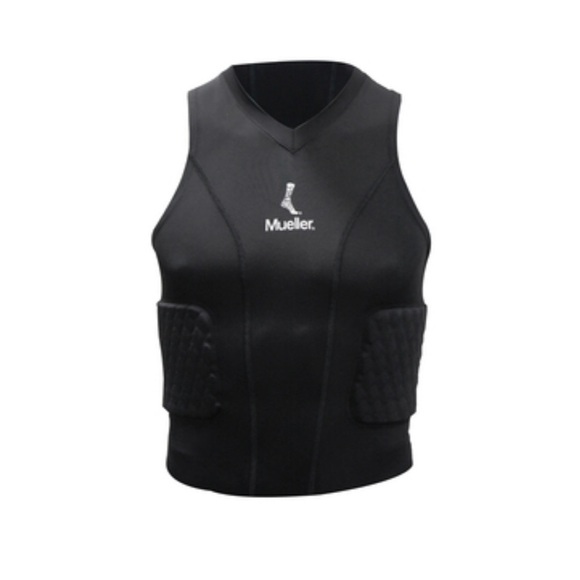 Mueller Black Padded  Football 🏈 Vest - Picture 1 of 4